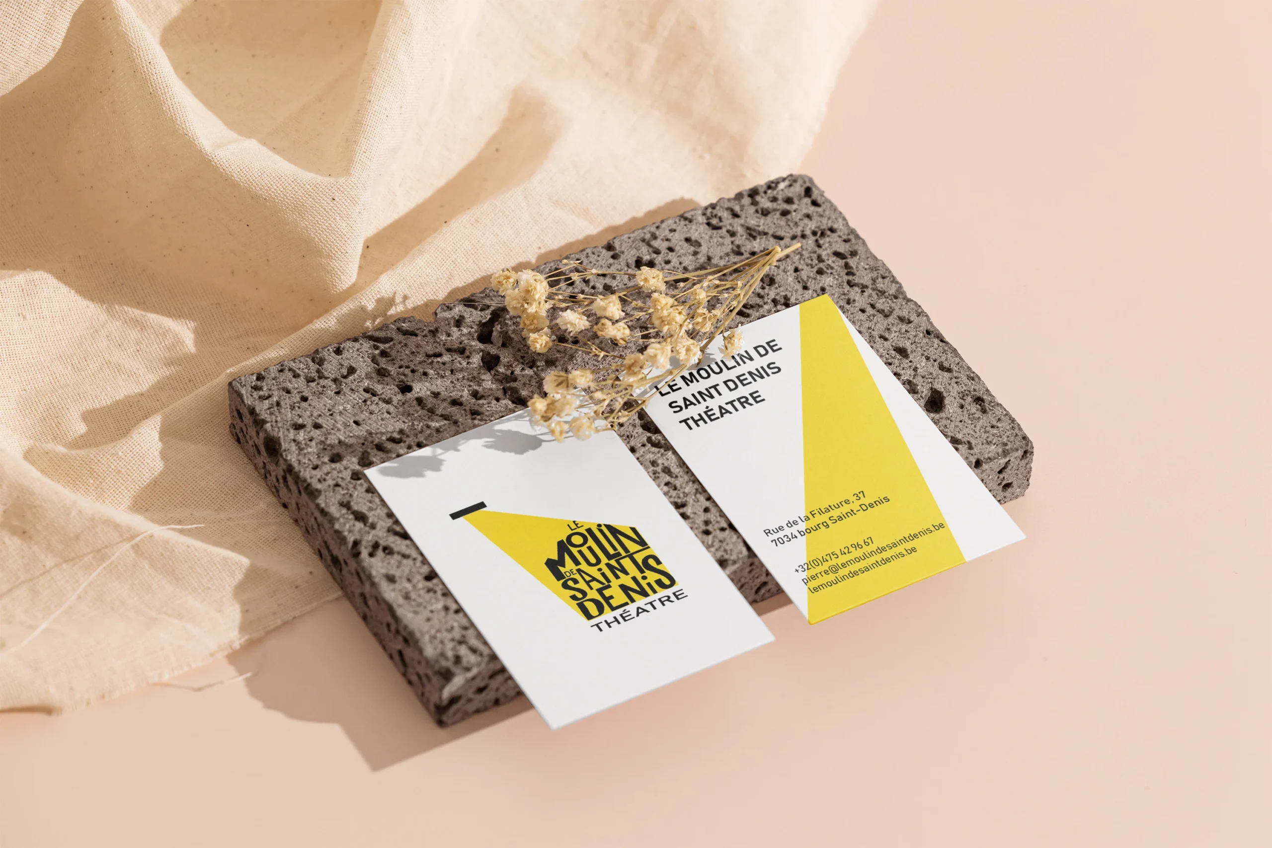 Le Moulin de Saint Denis - Carte de visite